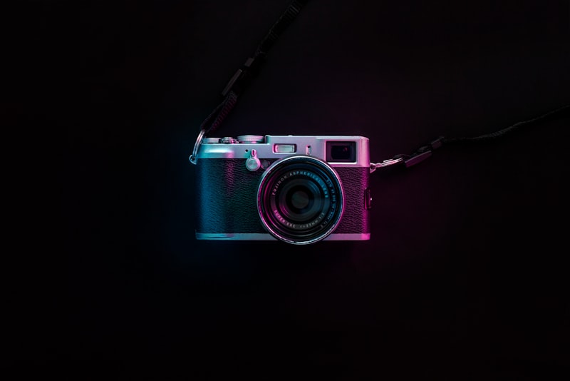Soft glowing circles of blurred light behind a single point of focus.